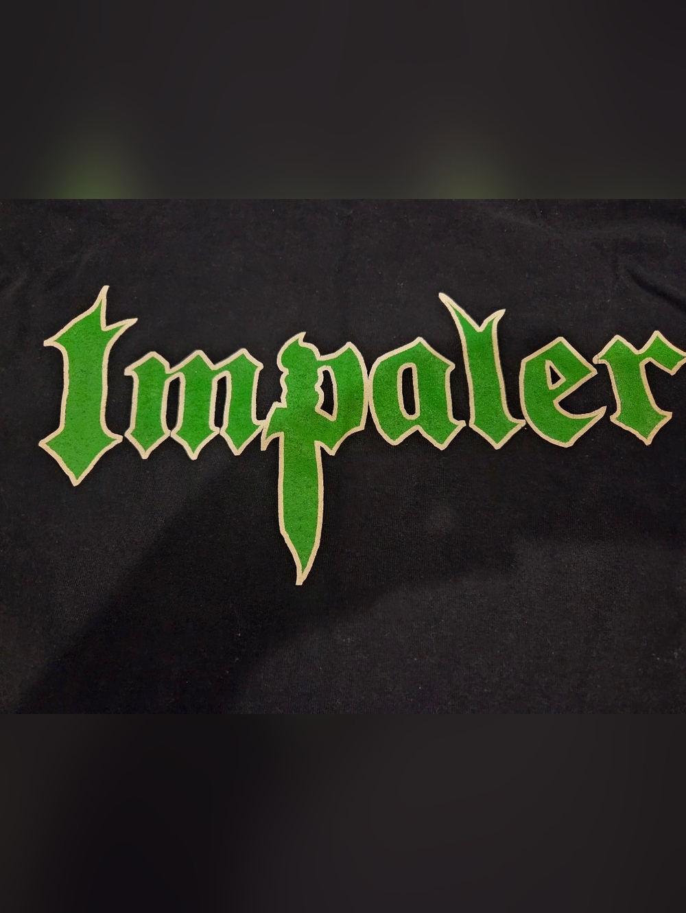 ☠️IMPALER - BAND LOGO - LONG SLEEVE VINTAGE SHIRT - MENS SIZE L
